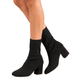 Botas mujer entalladas negro 5
