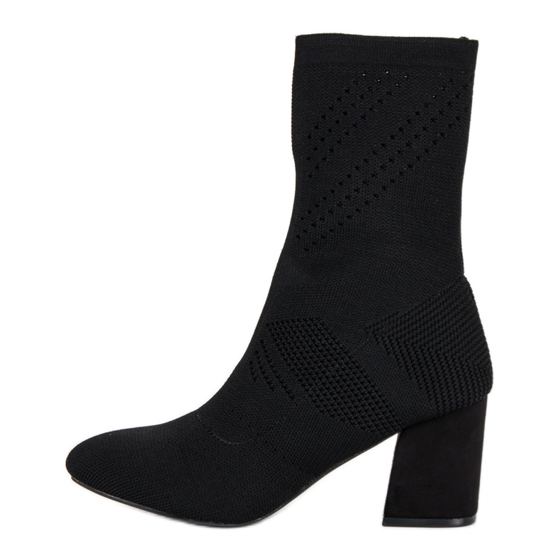 Botas mujer entalladas negro 1