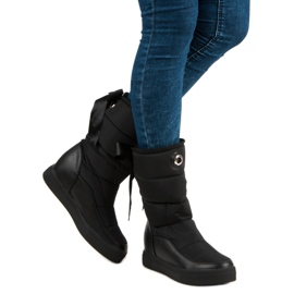 Seastar Botas de nieve negras de moda negro 2