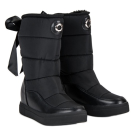 Seastar Botas de nieve negras de moda negro 6