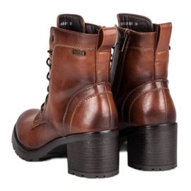 Botas vinceza cordones marrones marrón 6