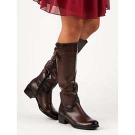 Botas marrones de VINCEZA marrón 2