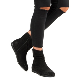 Botines casual ante negro 2 Botines casual ante negro 2