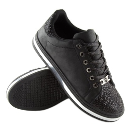 Deportivas negras de mujer BK-81 Black negro 4