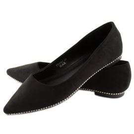 Bailarinas de mujer negras YQ206 negro 1