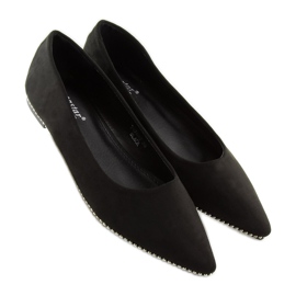 Bailarinas de mujer negras YQ206 negro 2