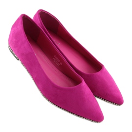 Bailarinas fucsia YQ206 Fucsia rosado 2 Bailarinas fucsia YQ206 Fucsia rosado 2