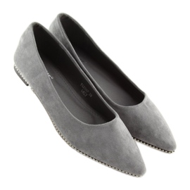 Bailarinas grises para mujer YQ206 gris 3