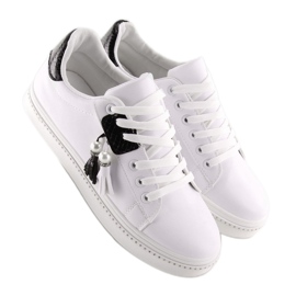 Deportivas mujer en blanco y negro 88038 BLANCO/NEGRO 1