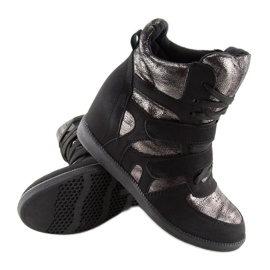 Deportivas negras de mujer 925-Y Negro 1