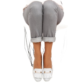 Mocasín Vintage 3052 Blanco 1
