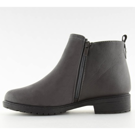 Botines Chelsea grises cálidos para mujer NB225P Gris 1 Botines Chelsea grises cálidos para mujer NB225P Gris 1