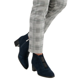 Filippo Botas azul marino con estilo 1