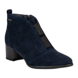 Filippo Botas azul marino con estilo 3