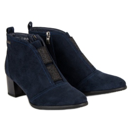Filippo Botas azul marino con estilo 6