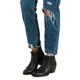 Corina botas vaqueras negras negro 6