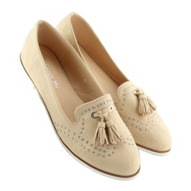 Mocasines mujer beige 22-05 Beige 1 Mocasines mujer beige 22-05 Beige 1