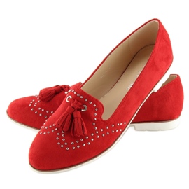 Mocasines Mujer Rojo 22-05 Rojo 2