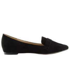 Mocasines negro almendra DO-38 negro 3