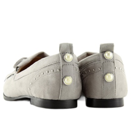 Gris Mocasines grises de mujer G242 Gris 2 Gris Mocasines grises de mujer G242 Gris 2