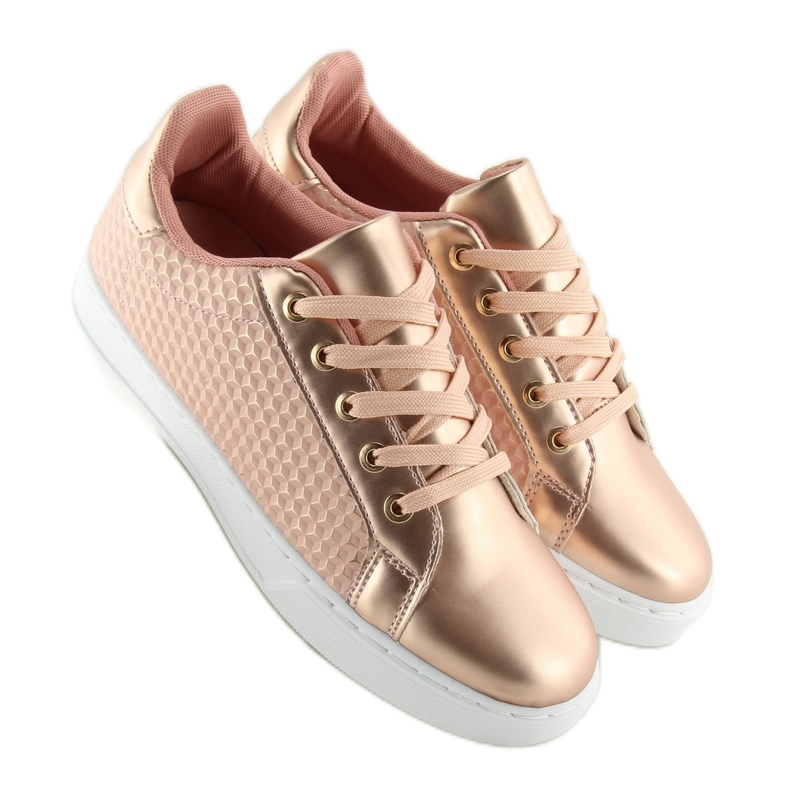 Zapatillas rosa de mujer KK-142 1