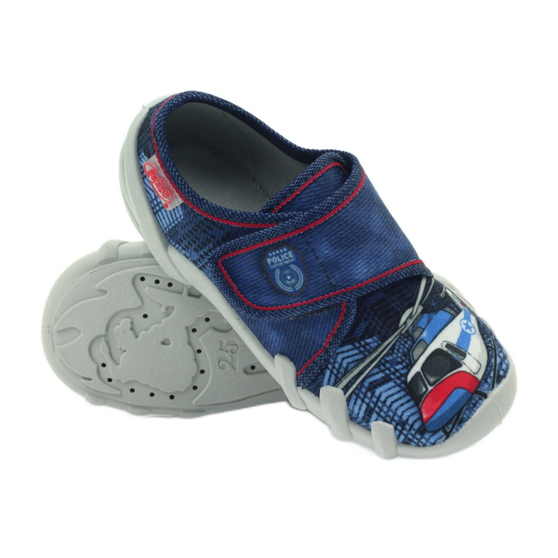 Befado calzado infantil zapatillas zapatillas 273x233 azul rojo azul marino 3
