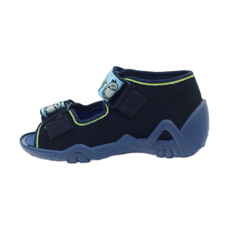 Befado calzado infantil sandalias zapatillas 250P076 azul verde azul marino 2