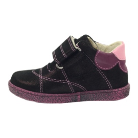 Ren But Botas para bebés de cuero con cierre adhesivo burord metalic 1531 ren pero rojo 2