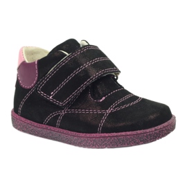 Ren But Botas para bebés de cuero con velcro burord metalic 1531 ren pero rojo 1