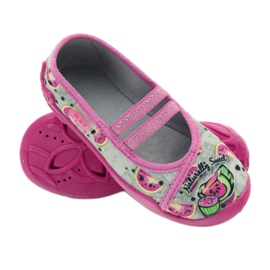Befado calzado infantil bailarinas zapatillas 116x231 gris verde rosa 4
