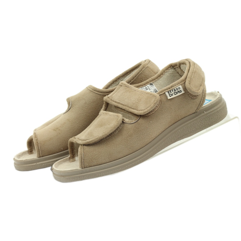 Sandalias para diabéticos Befado 676d004 beige 4