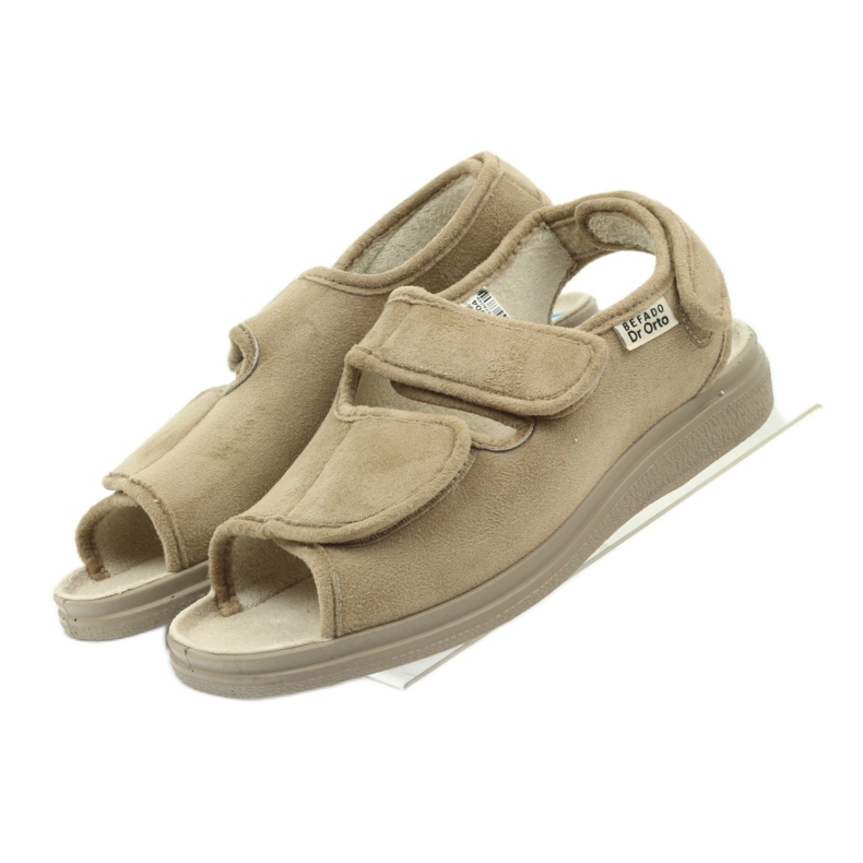 Sandalias para diabéticos Befado 676d004 beige 3