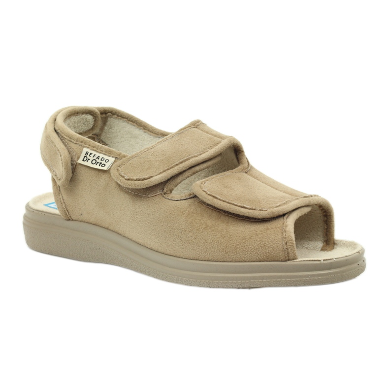 Sandalias para diabéticos Befado 676d004 beige 1