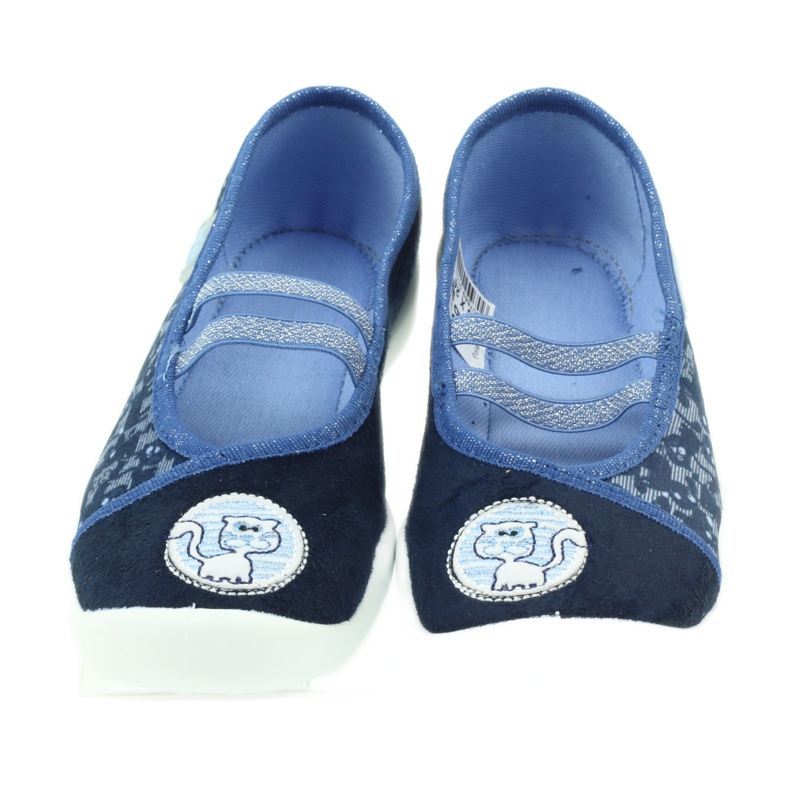 Befado calzado infantil bailarinas zapatillas 116x241 azul azul marino 4