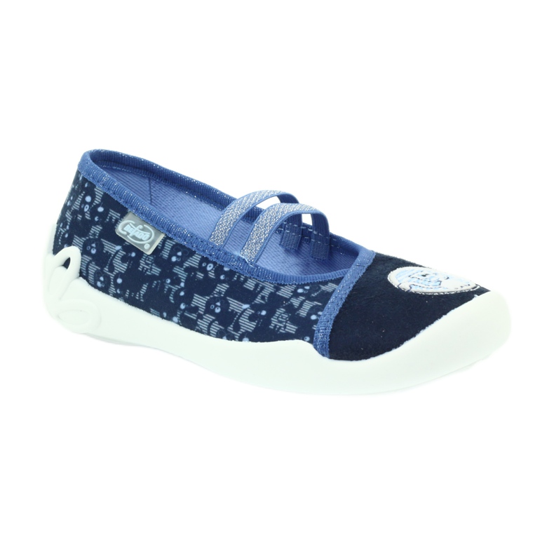 Befado calzado infantil bailarinas zapatillas 116x241 azul azul marino 1