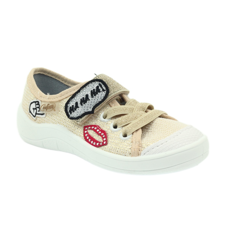 Calzado infantil befado, sneakers 251x098 gris amarillo rojo 1