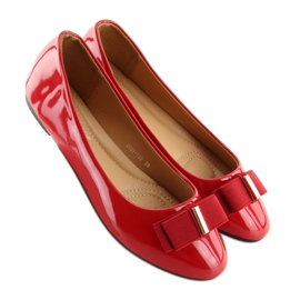 Bailarinas de mujer rojas 9988-130 Rojo 1