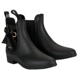 Vices Botas de goma negras, vicios negro 6