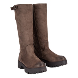 Corina Botas altas de mujer C7863ta marrón 1
