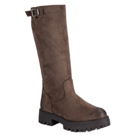 Corina Botas altas de mujer C7863ta marrón 3