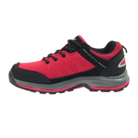 Trekking deportivo DK 18108 rojo negro 2