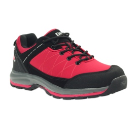 Trekking deportivo DK 18108 rojo negro 1