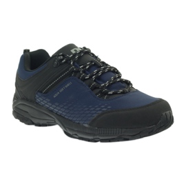 Softshell de trekking deportivo DK 19503 negro azul marino 2