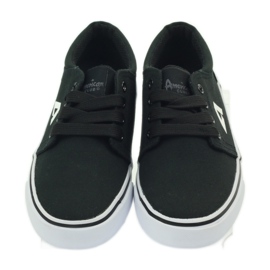 American Club Zapatillas de deporte americanas zapatillas de deporte para niños negro 4