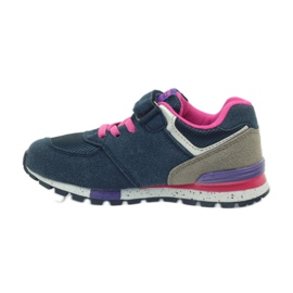 American Club Calzado deportivo americano ADI para niños 15110 rosado azul marino 2 American Club Calzado deportivo americano ADI para niños 15110 rosado azul marino 2