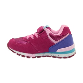 American Club Calzado deportivo americano ADI para niños 15110 rosado 2