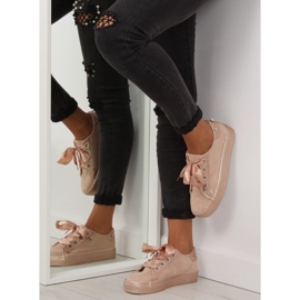 Deportivas mujer rosa BS096 BAS-1 Champagne rosado 5