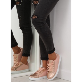 Zapatillas rosa de mujer KK-142 rosado 4