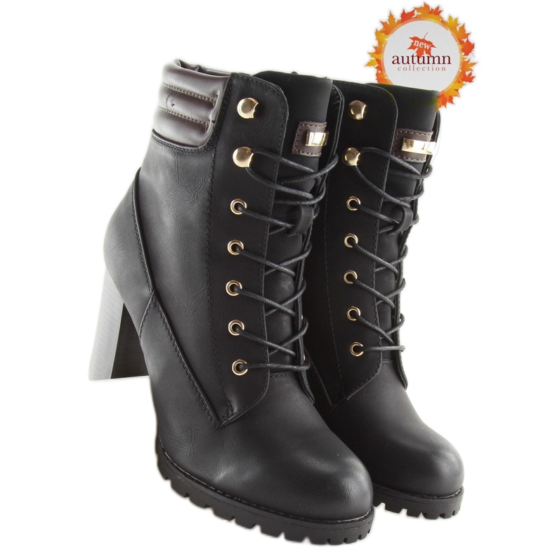 Tacones negros S89 negro 1