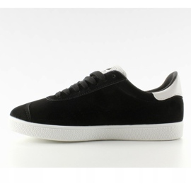 Zapatillas de ante Juniorki BK6180-1 Negro blanco 1